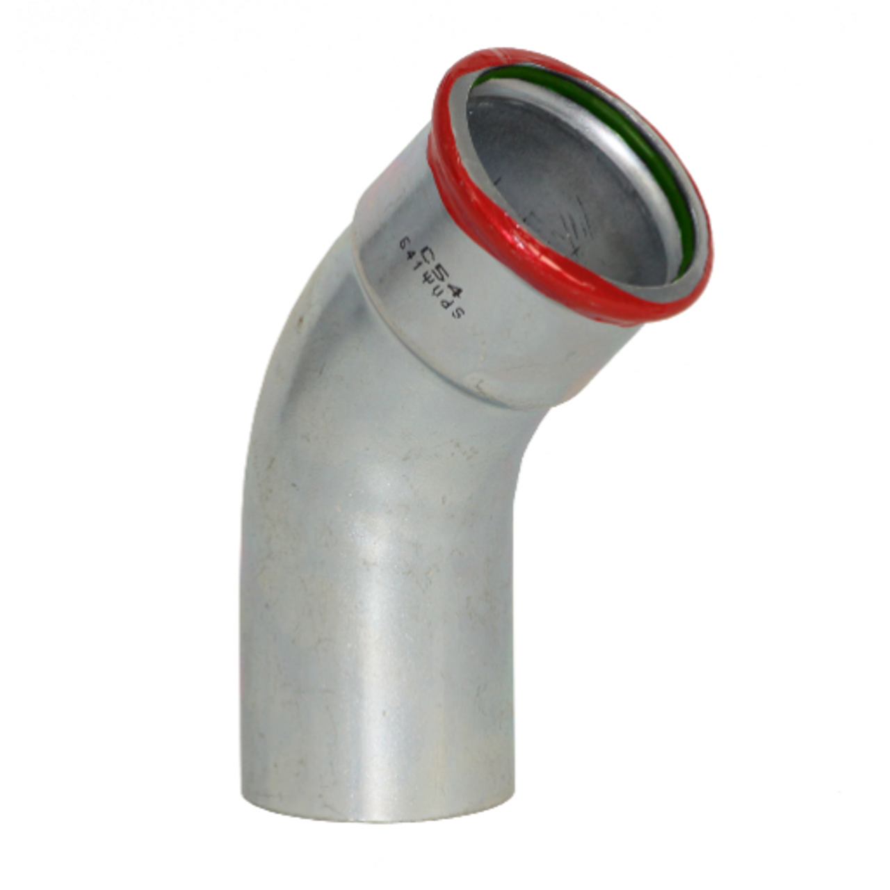 EUROPRESS Carbon Steel 45° Spigot Elbow - Viton Seal EUROPRESS Carbon Steel 45° Spigot Elbow - Viton Seal