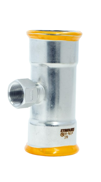 EUROPRESS 304L Stainless Steel BSP Female Tee