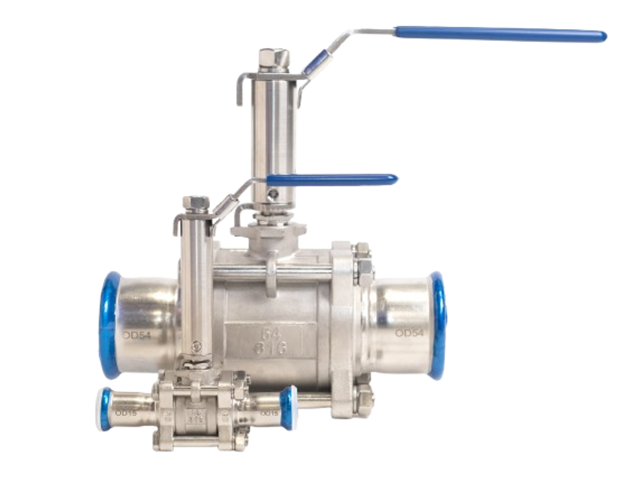 Europress 3-Piece Ball Valve Long Spindle Extension