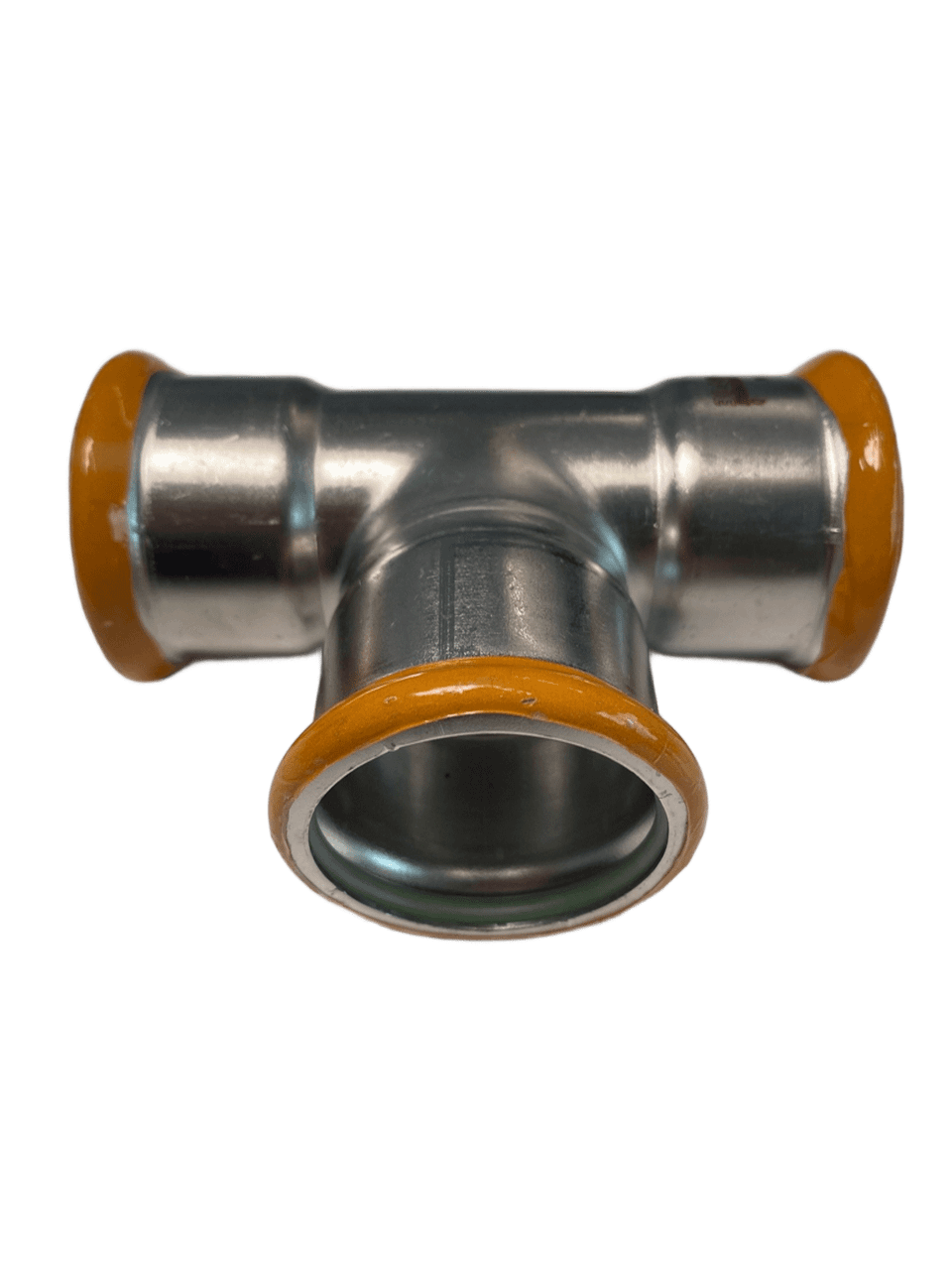 EUROPRESS 304L Stainless Steel Tee with Viton Seals