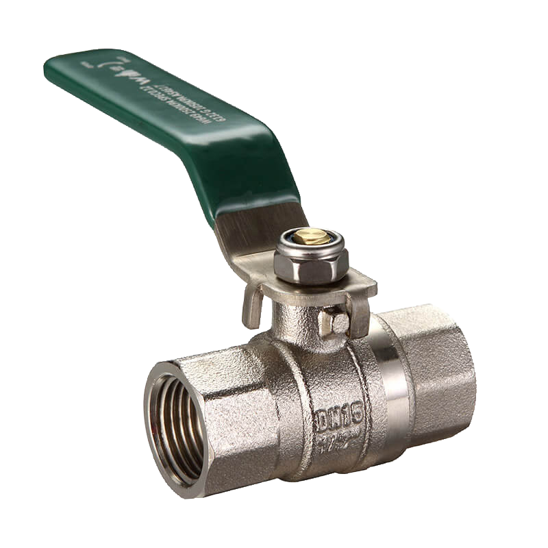 Watermark DZR Brass Ball Valve SS Lever Handle - Lead Free