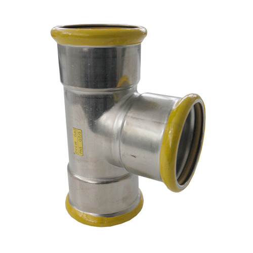 EUROPRESS 316L Stainless Steel Gas Tee EUROPRESS 316L Stainless Steel Gas Tee