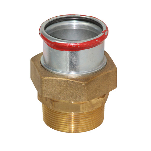 EUROPRESS Carbon Steel BSP Male Adaptor Union