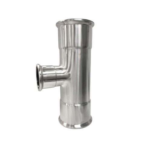 EUROPRESS 316L Stainless Steel SuperSize Reducing Tee