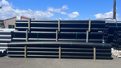 PE100 HDPE pressure Pipe SDR17 PN10 - 6m length