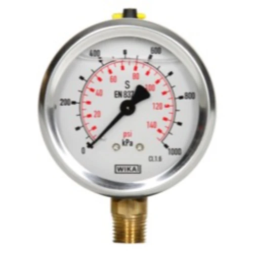 Stainless Steel Pressure Gauge Bottom Entry