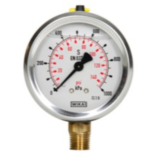 Stainless Steel Pressure Gauge Bottom Entry