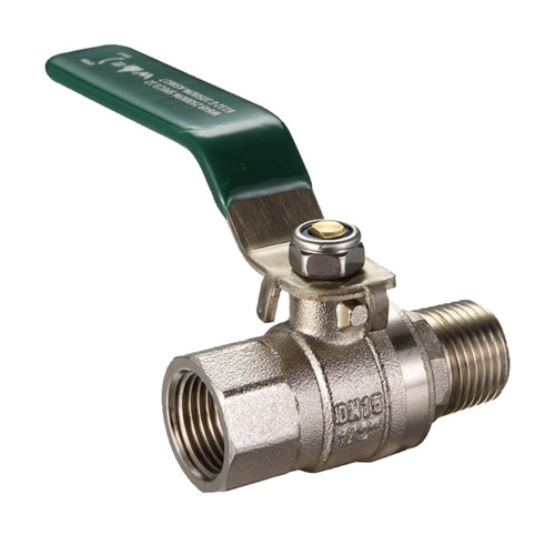Watermark DZR Brass Ball Valve M/F Stainless Steel Lever Handle
