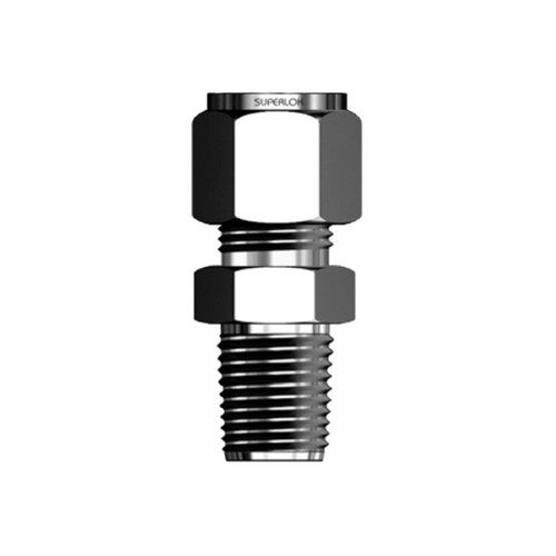 Male Connector 316 Stainless Steel - Tube x BSPT Male Connector 316 Stainless Steel - Tube x BSPT