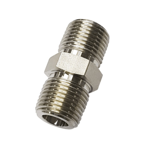 High Pressure Threaded Instrumentation 316 Stainless Steel Hex Nipple - Imperial NPT High Pressure Threaded Instrumentation 316 Stainless Steel Hex Nipple - Imperial NPT