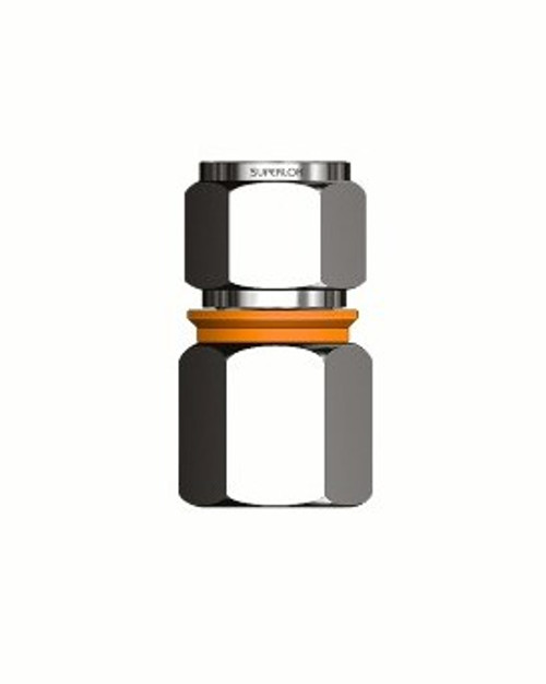 VIS-LOK Union Female Adaptor 316 Stainless Steel - Metric Tube x NPT VIS-LOK Union Female Adaptor 316 Stainless Steel - Metric Tube x NPT