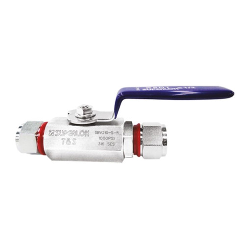 VIS-LOK Union Ball Valve (1000PSI) 316 Stainless Steel - Imperial Tube