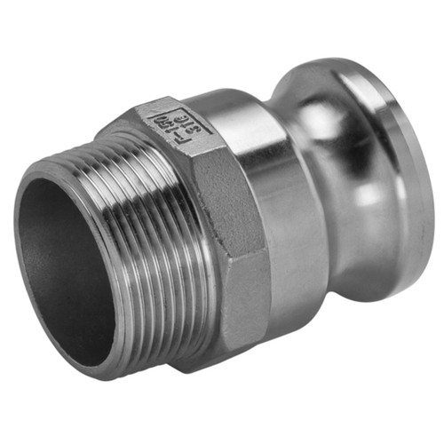 Camlock Stainless Steel - Male Adaptor (F) Camlock Stainless Steel - Male Adaptor (F)