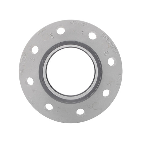 Sch80 PVC Van Stone Flange Multi Bolt Pattern