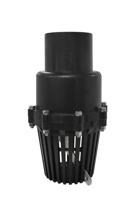 Lever Swing Foot Valves uPVC Body Full Flow Design EPDM Seats and O-rings 316 SS Fasteners
