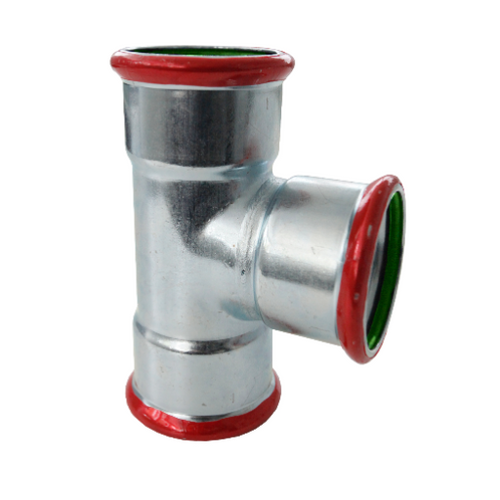 EUROPRESS Carbon Steel Tee - Viton Seals