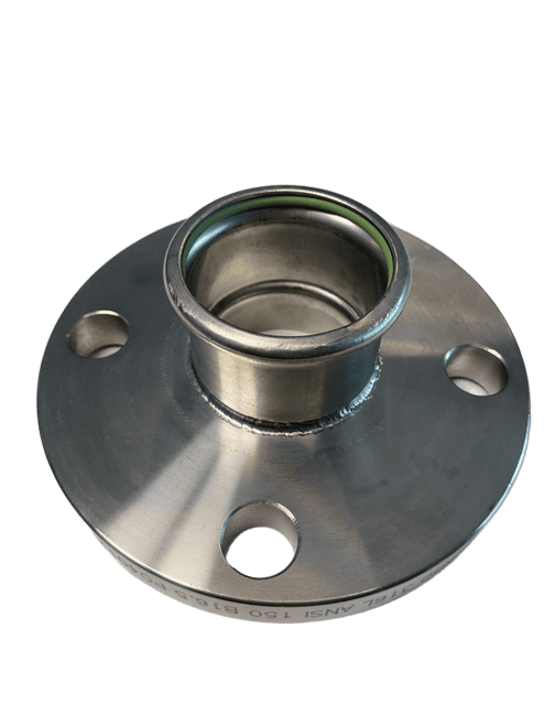 EUROPRESS 316L Stainless Steel Adaptor Flange With Viton Seal - ANSI 150
