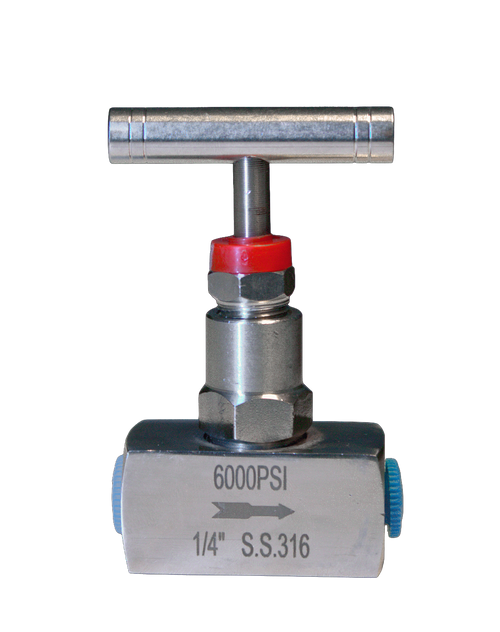 316 Stainless Steel Needle Valve rated to 6000psi