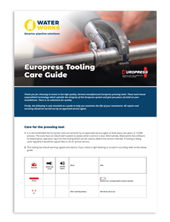 Europress Tooling Care Guide