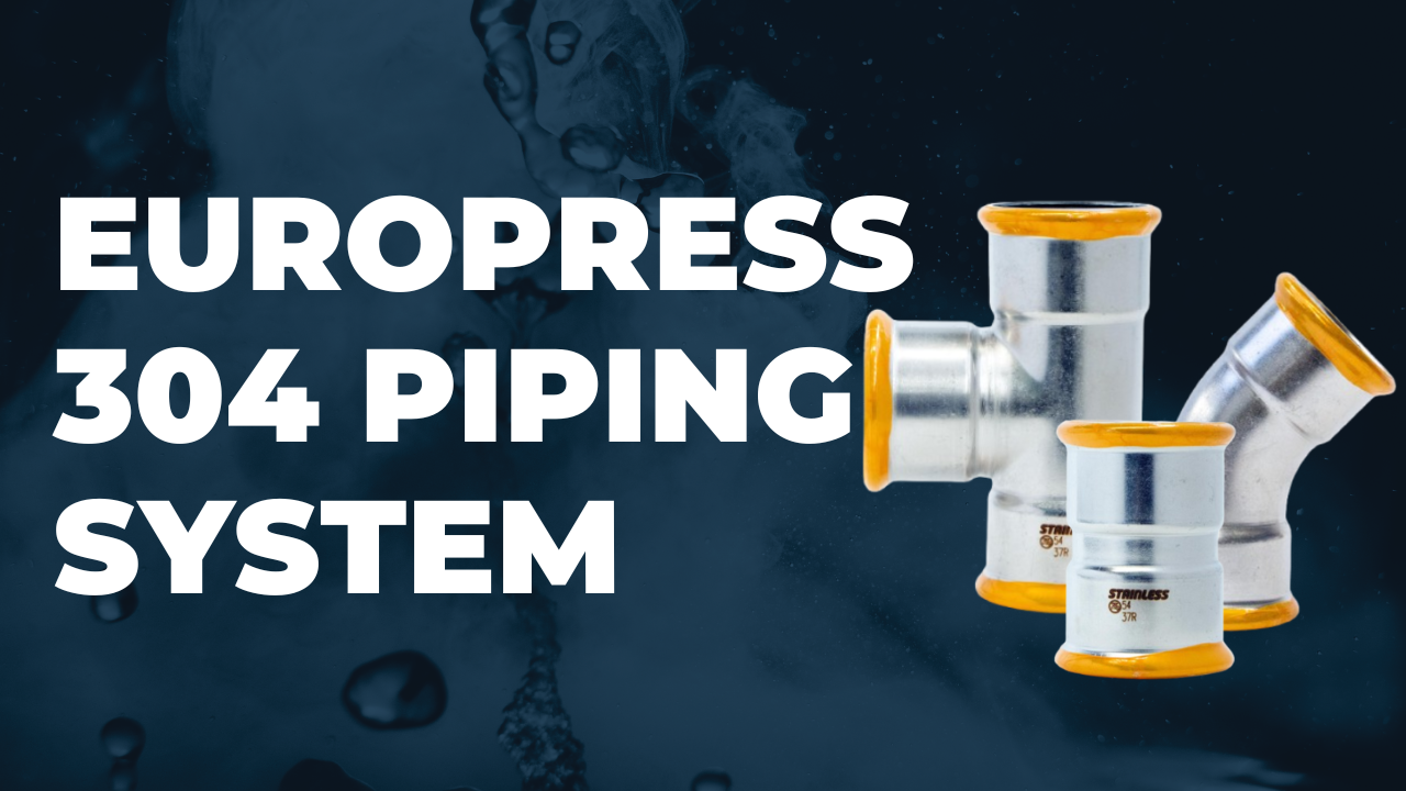 Europress 304 Press-Fit Piping System