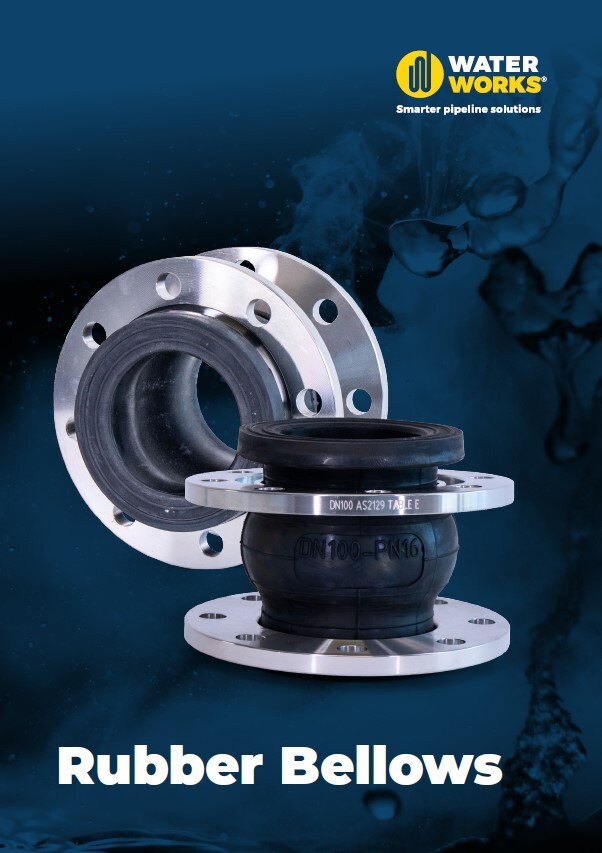 Rubber Bellows Brochure, Stainless Steel, EPDM, Waterworks