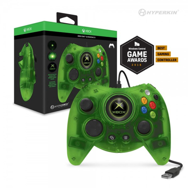 Hyperkin Duke Wired Controller for Xbox One/ Windows 10 PC (Green Limited Edition) - Hyperkin - Officially Licensed by Xbox