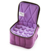Soft Carrying Case 16 Bottles in Purple/Lavender at Virginia & Rook