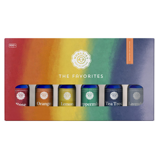 Woolzies The Favourites Rainbow Set of 6 Essential Oils in .33oz/10mL at Virginia & Rook
