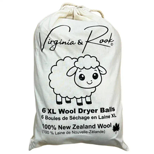 Virginia & Rook 6 XL Wool Dryer Balls at Virginia & Rook Virginia & Rook 6 XL Wool Dryer Balls at Virginia & Rook
