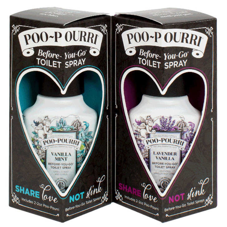 Poo-Pourri Share Love Not Stink Gift Set 2x 2oz Bottles at Virginia & Rook