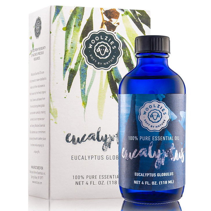 Woolzies Eucalyptus Essential Oil in 4oz/118mL at Doni Rari