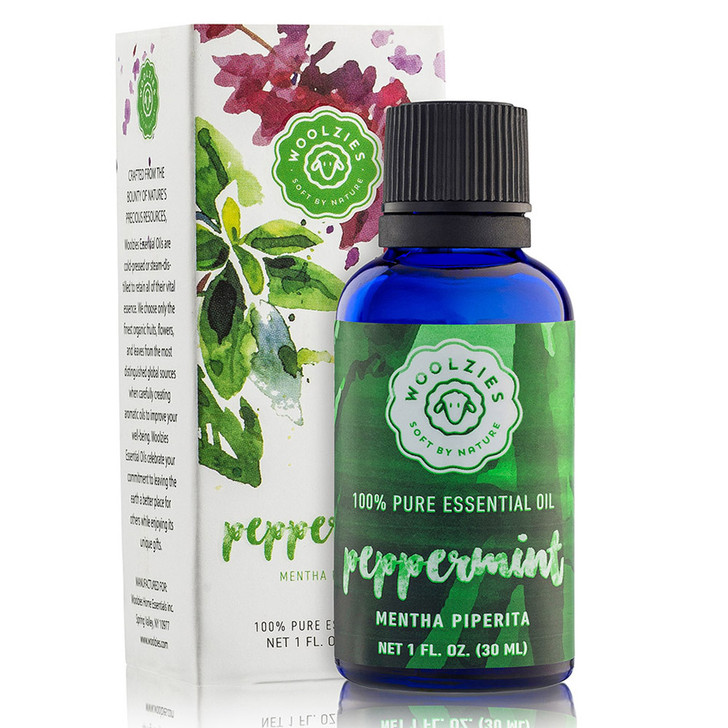 Woolzies Peppermint Essential Oil in 1oz/30mL at Doni Rari