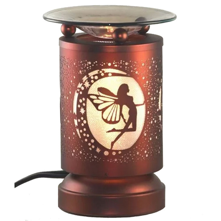 Electric Metal Touch Wax Warmer/Essential Oil Burner in Fairy at Doni Rari