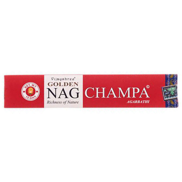 Vijayshree Golden Nag Champa Incense 15g at Doni Rari