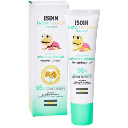 Isdin baby naturals nutraisdin gel gingival primeros dientes 1 tubo 30 mL