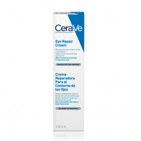 Cerave crema reparadora contorno de ojos