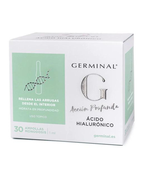 Ampollas aCCión profunda ácido hialurónico germinal