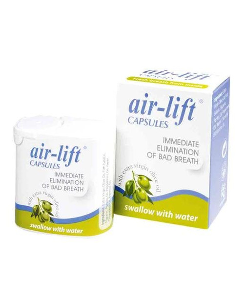 Cápsulas buen aliento air-lift