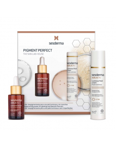 SESDERMA PACK DESPIGMENTANTE AZELAC RU SERUM   AZELAC RU FUIDO LUMINOSO