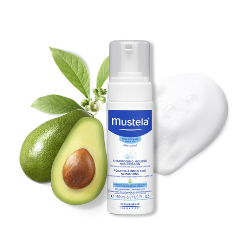 Mustela champú mousse recién nacido 150 mL