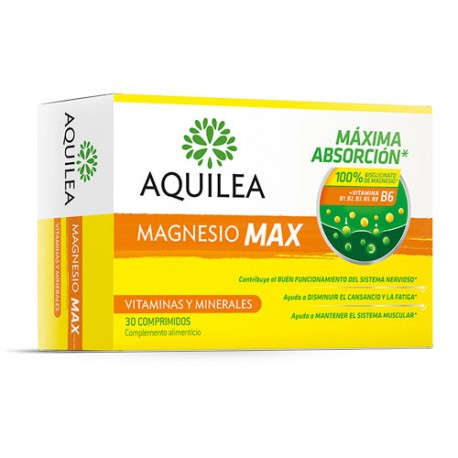 Aquilea magnesio max 30 comprimidos