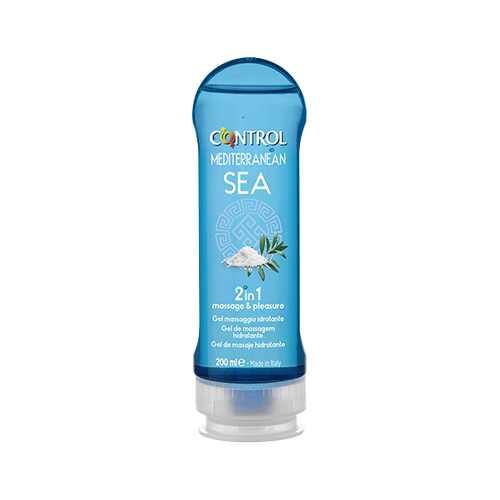 Control lubricante y gel de masaje mediterranean sea 200 mL
