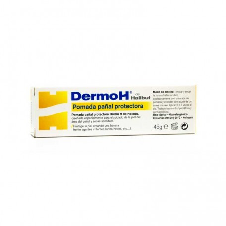 Dermo h de halibut pomada pañal protectora 45 g
