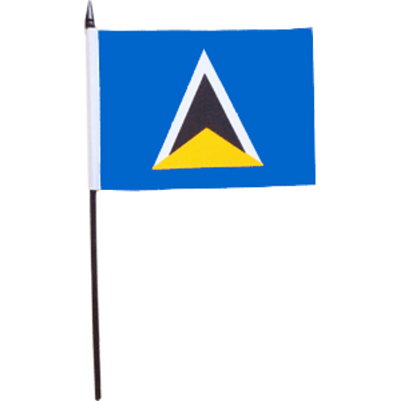 St Lucia Desk Flag