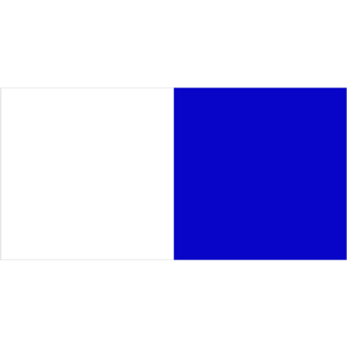 Monaghan / Waterford Flag (Blue and White)