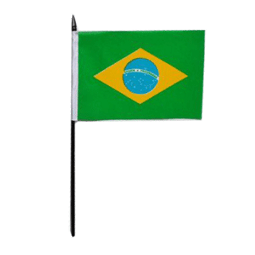 Brazil Desk / Table Flag