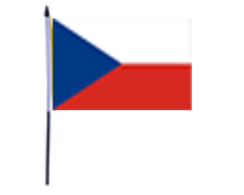 Czech Republic Desk / Table Flag