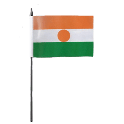 Niger Desk / Table Flag