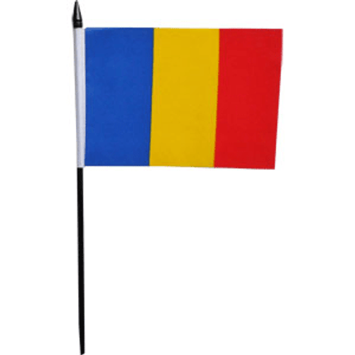 Romania Desk / Table Flag