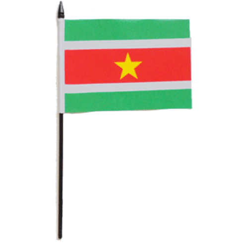 Suriname Desk / Table Flag